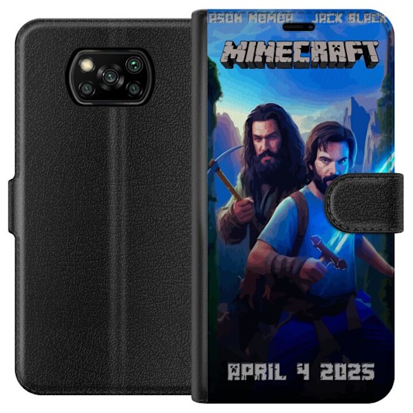 Xiaomi Poco X3 NFC Lompakkokotelo Minecraft-elokuva