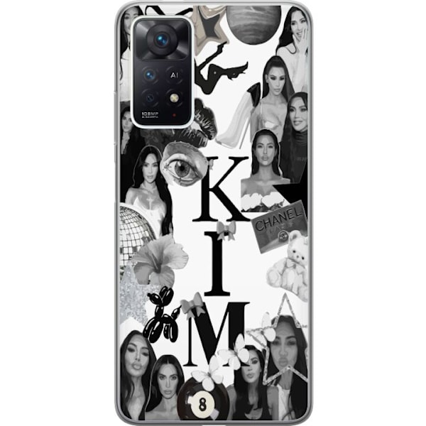 Xiaomi Redmi Note 11 Pro Läpinäkyvä kuori Kim Kardashian – Aesthetic Look 2025