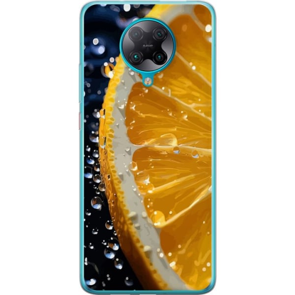 Xiaomi Poco F2 Pro Gennemsigtig cover Appelsin
