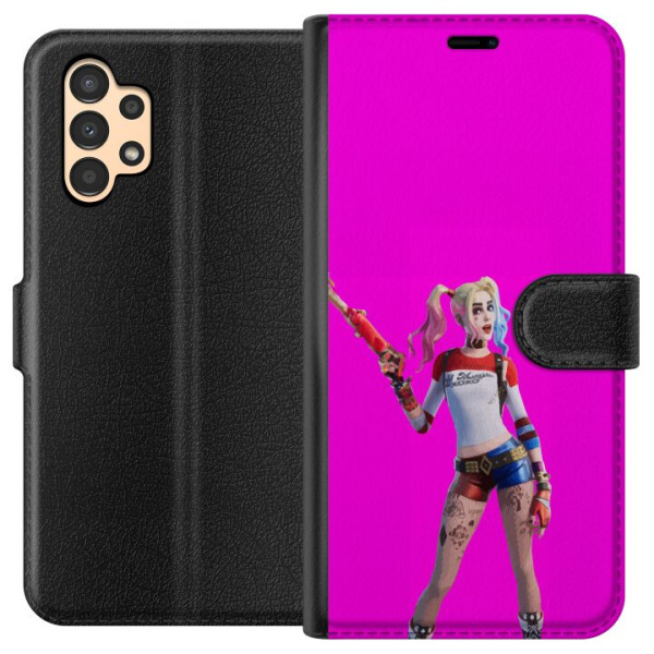 Samsung Galaxy A13 Lommeboketui Fortnite - Harley Quinn