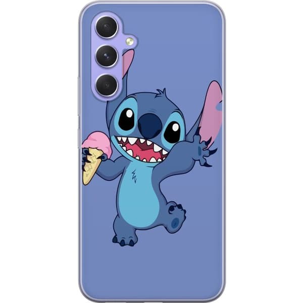 Kompatibelt Mobildeksel til Samsung Galaxy A54 Stitch Glass