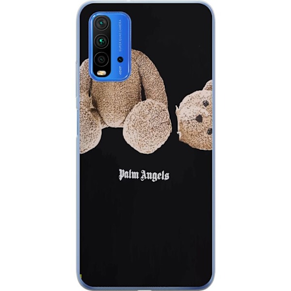 Xiaomi Redmi 9T Genomskinligt Skal Teddy Palm Angels