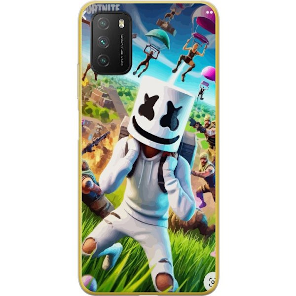 Xiaomi Poco M3  Genomskinligt Skal Fortnite