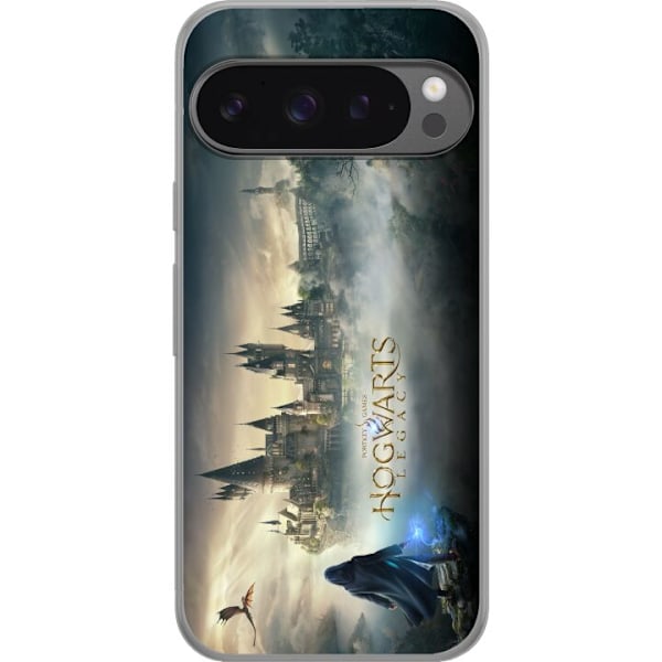 Google Pixel 9 Pro XL Genomskinligt Skal Harry Potter Hogwarts