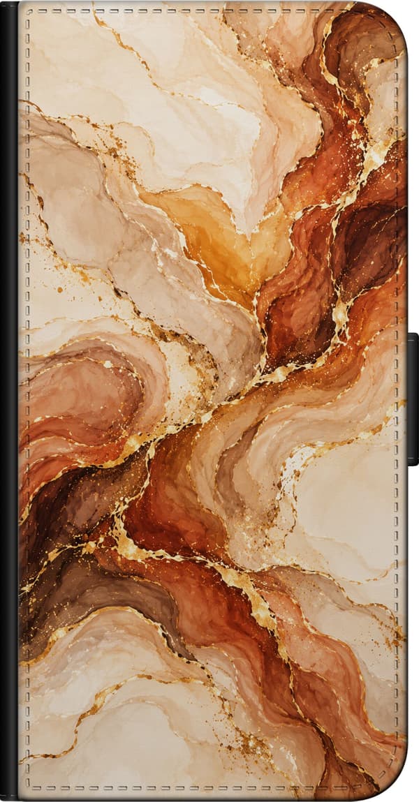 Yhteensopiva Lompakkokotelo Xiaomi Redmi Note 9 Pro Syysakaatti beige