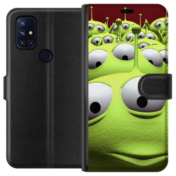 OnePlus Nord N10 5G Tegnebogsetui Toy Story - Aliens