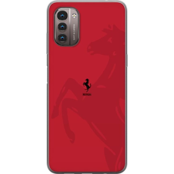 Nokia G21 Gennemsigtig cover Ferrari