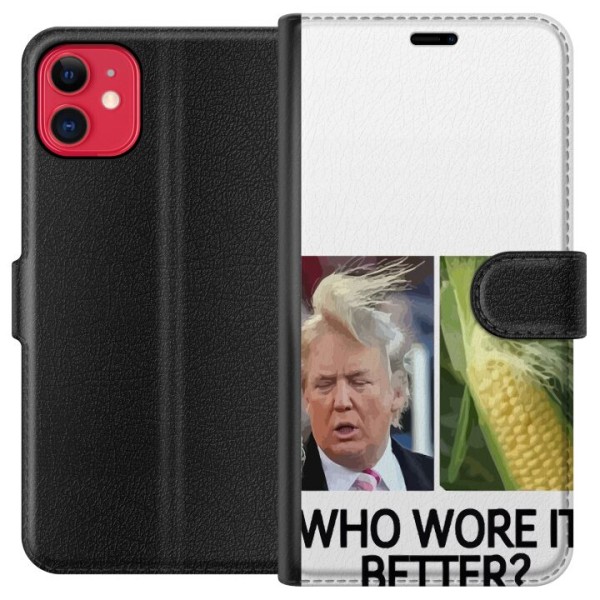 Apple iPhone 11 Lompakkokotelo Trump