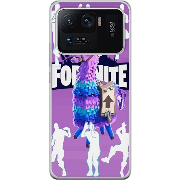 Xiaomi Mi 11 Ultra Gennemsigtig cover Fortnite