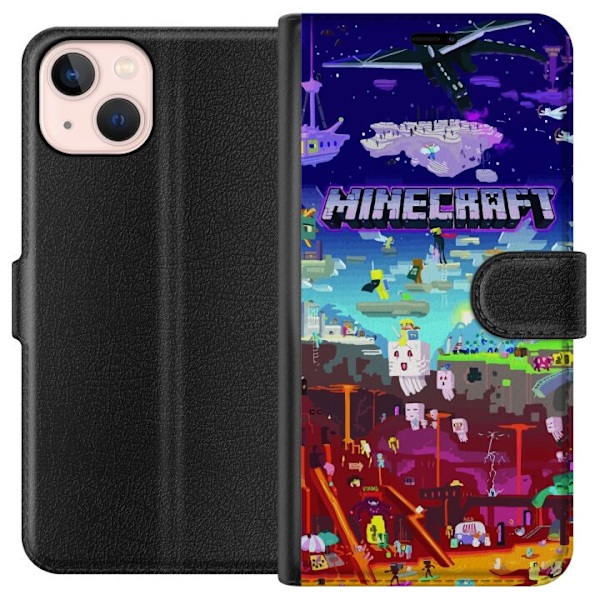 Apple iPhone 13 Lommeboketui Minecraft