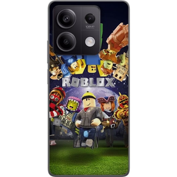 Xiaomi Redmi Note 13 Pro Genomskinligt Skal Roblox Värld – Gamingäventyr för Barn & Ungdomar
