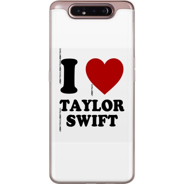 Samsung Galaxy A80 Gennemsigtig cover Taylor Swift
