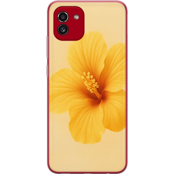 Samsung Galaxy A03 Läpinäkyvä kuori Lemon Zing