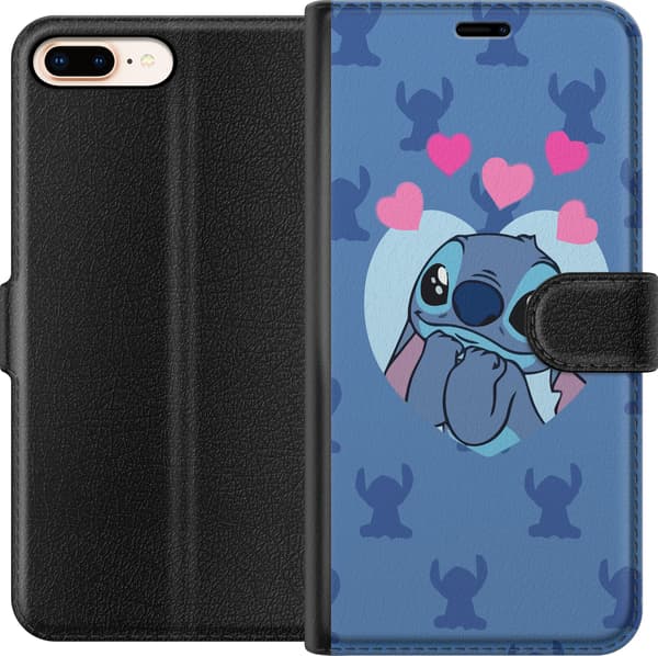 Kompatibel Tegnebogsetui til Apple iPhone 7 Plus Stitch