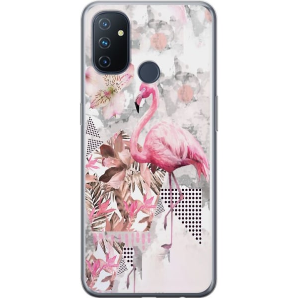 OnePlus Nord N100 Kuori / Matkapuhelimen kuori - Flamingo