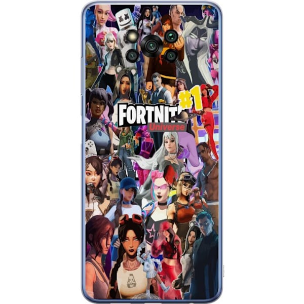 Xiaomi Poco X3 Pro Genomskinligt Skal Fortnite