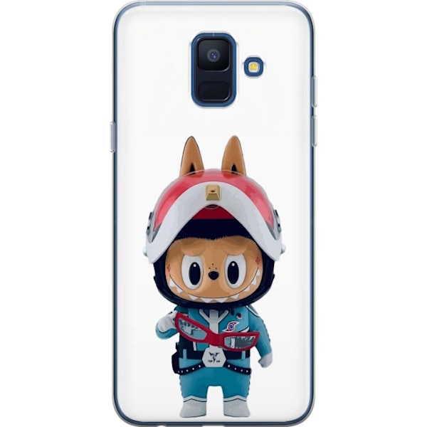 Samsung Galaxy A6 (2018) Läpinäkyvä kuori How2work Labubu h