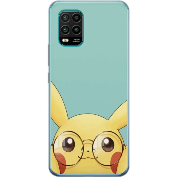 Xiaomi Mi 10 Lite 5G Läpinäkyvä kuori Pikachu lasit