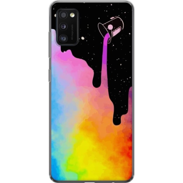 Samsung Galaxy A41 Läpinäkyvä kuori Väri avaruudessa