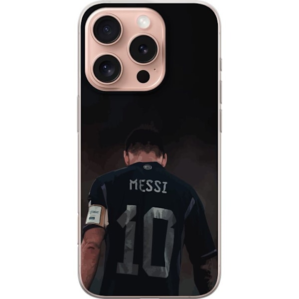 Apple iPhone 16 Pro Gennemsigtig cover Messi