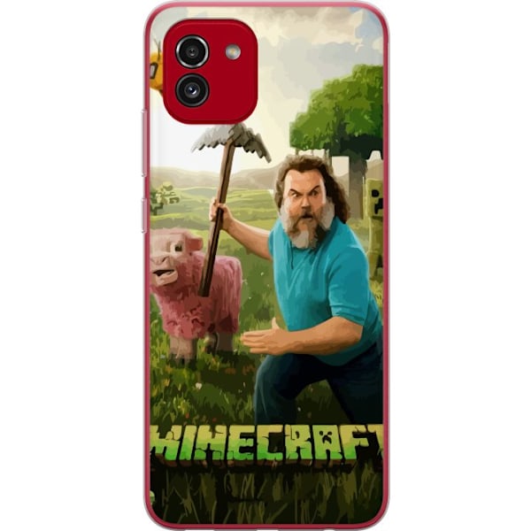 Samsung Galaxy A03 Genomskinligt Skal A Minecraft Movie