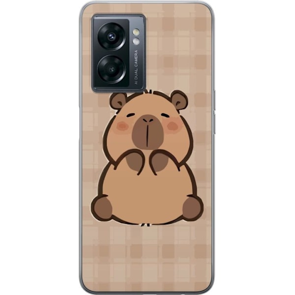 OnePlus Nord N300 Genomskinligt Skal Mobilskal kawaii capybara flera figurer japansk stil
