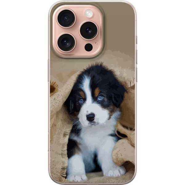 Apple iPhone 16 Pro Gennemsigtig cover Hundebarn