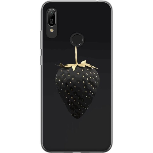 Huawei Y6 (2019) Gennemsigtig cover Luksus Jordbær