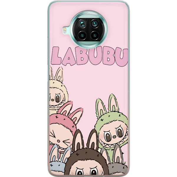Xiaomi Mi 10T Lite 5G Genomskinligt Skal Labubu Pop Mart Karaktärer Figurer Samlarobjekt Populär Figurserie Design Pop Mart Toy Art Motiv