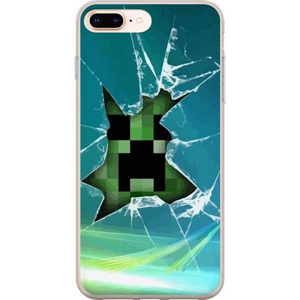 Apple iPhone 8 Plus Deksel / Mobildeksel - MineCraft