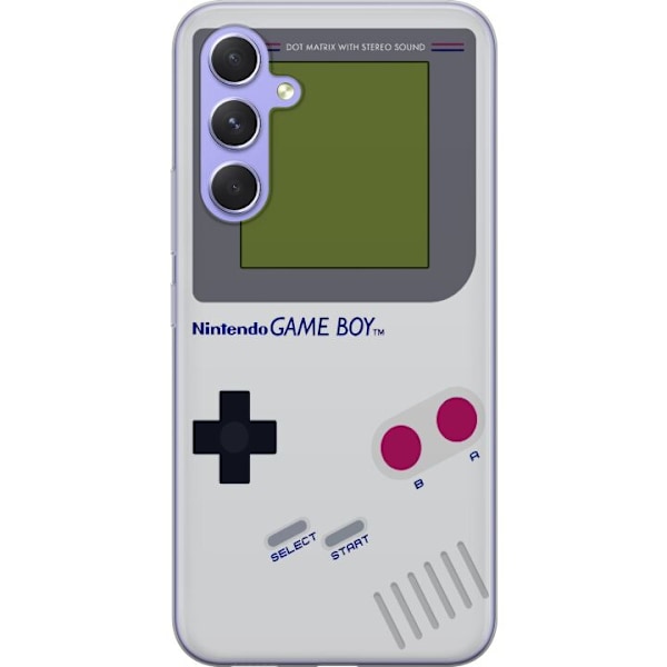 Samsung Galaxy A54 Läpinäkyvä kuori Game Boy