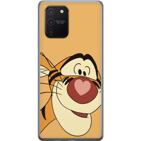 Samsung Galaxy S10 Lite Gennemsigtig cover Tiger