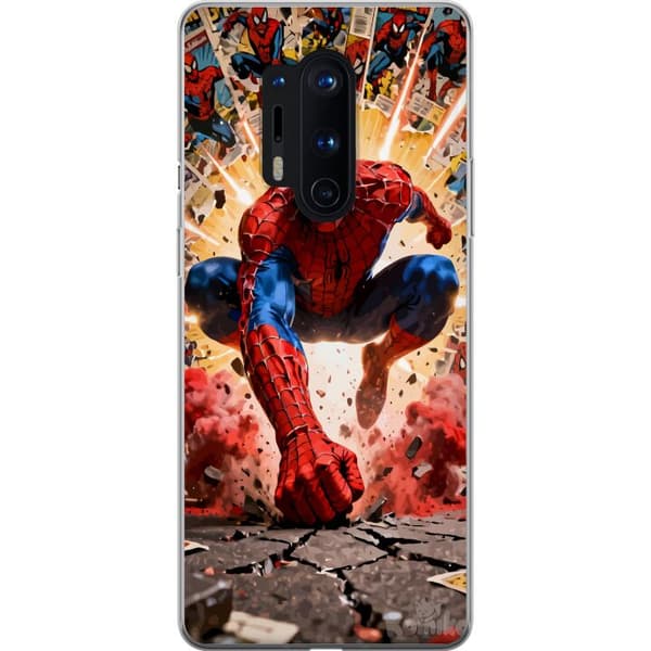 Kompatibelt Mobilskal till OnePlus 8 Pro Spider Man action