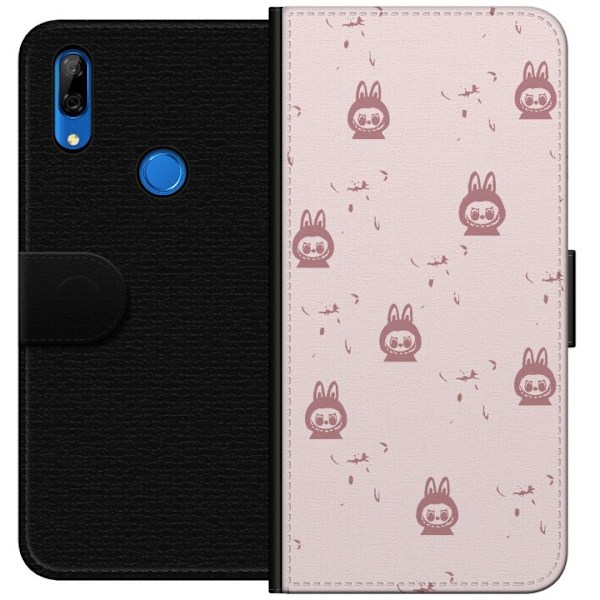 Huawei P Smart Z Lompakkokotelo Labubu Neon Pop - Neonvärinen