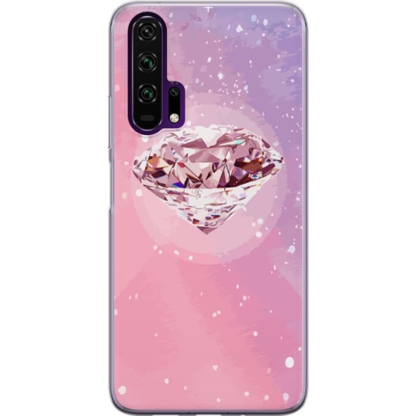 Honor 20 Pro  Gennemsigtig cover Glitter Diamant