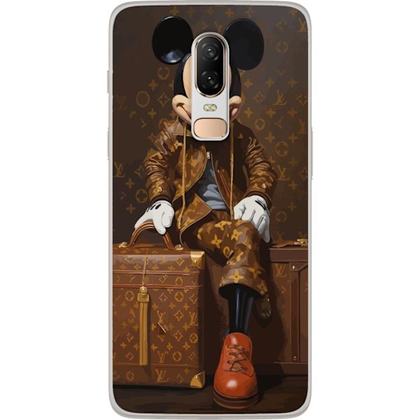 OnePlus 6 Gennemsigtig cover Minnie Mus