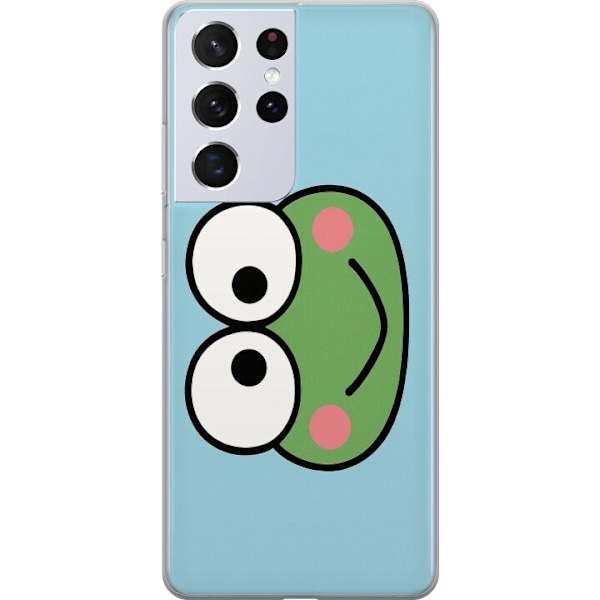 Samsung Galaxy S21 Ultra 5G Läpinäkyvä kuori Keroppi Smile