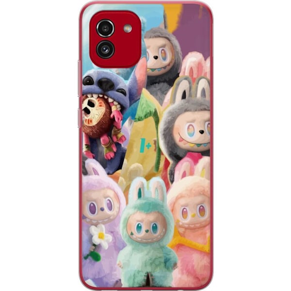 Samsung Galaxy A03 Läpinäkyvä kuori iso