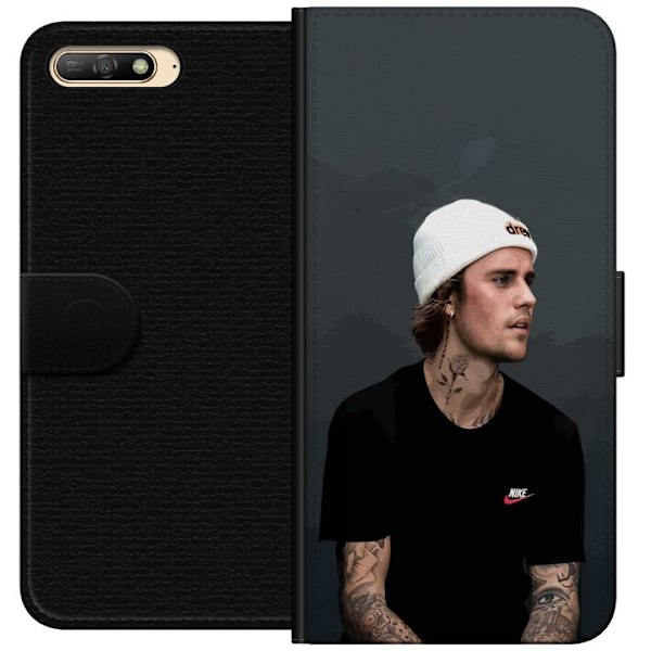 Huawei Y6 (2018) Lommeboketui Justin Bieber