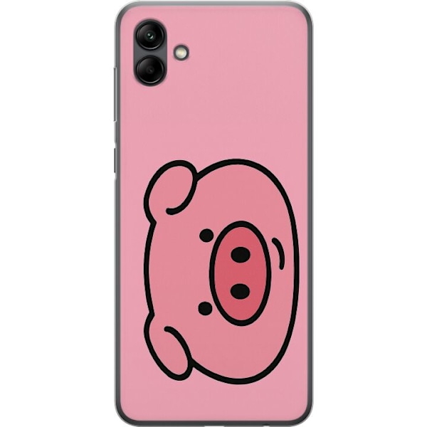 Samsung Galaxy A05 Läpinäkyvä kuori Kawaii Piggy