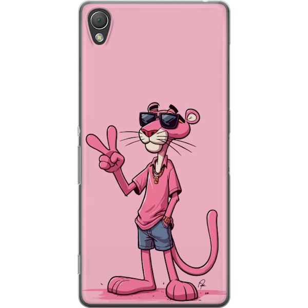 Sony Xperia Z3 Genomskinligt Skal Pink Panter Peace