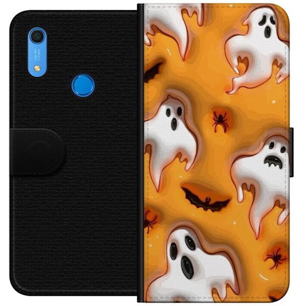 Huawei Y6s (2019) Tegnebogsetui Halloween 3D 2024