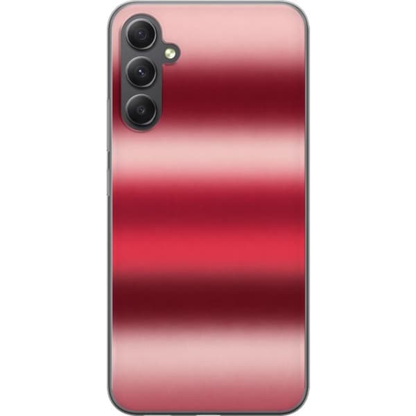 Kompatibelt Mobilskal till Samsung Galaxy A16 5G Vinröd gradient röd