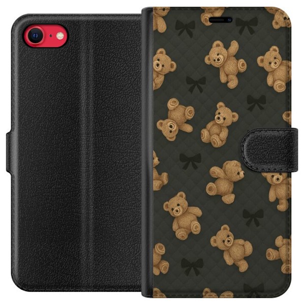 Apple iPhone SE (2022) Tegnebogsetui Teddy Knus