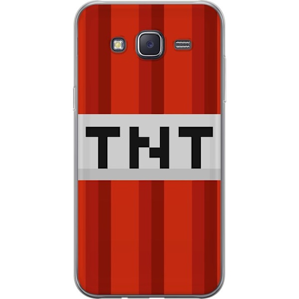 Samsung Galaxy J5 Genomskinligt Skal Minecraft TNT