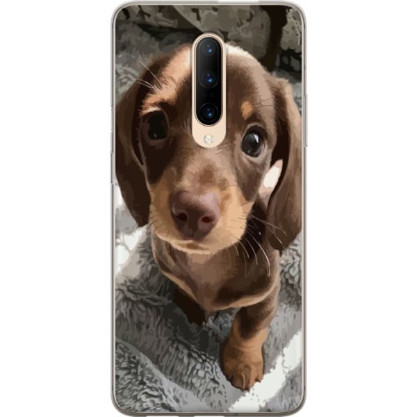 OnePlus 7 Pro Genomskinligt Skal Cute Dog / Söt Hund