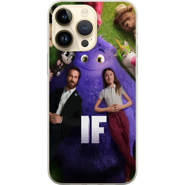 Apple iPhone 14 Pro Max Läpinäkyvä kuori IF: Låtsaskompisa