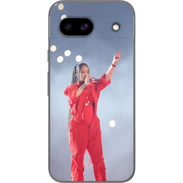 Google Pixel 8a Läpinäkyvä kuori Rihanna – Trendsetting Looks & Style