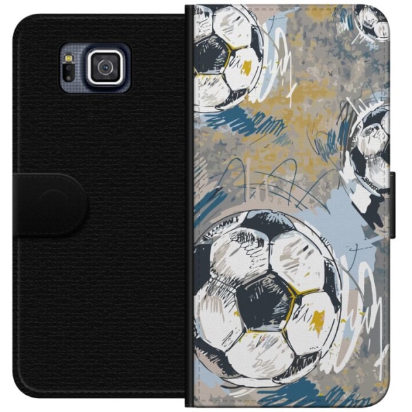Samsung Galaxy Alpha Lommeboketui Fotball