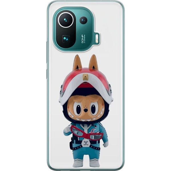 Xiaomi Mi 11 Pro Läpinäkyvä kuori How2work Labubu hirviöt